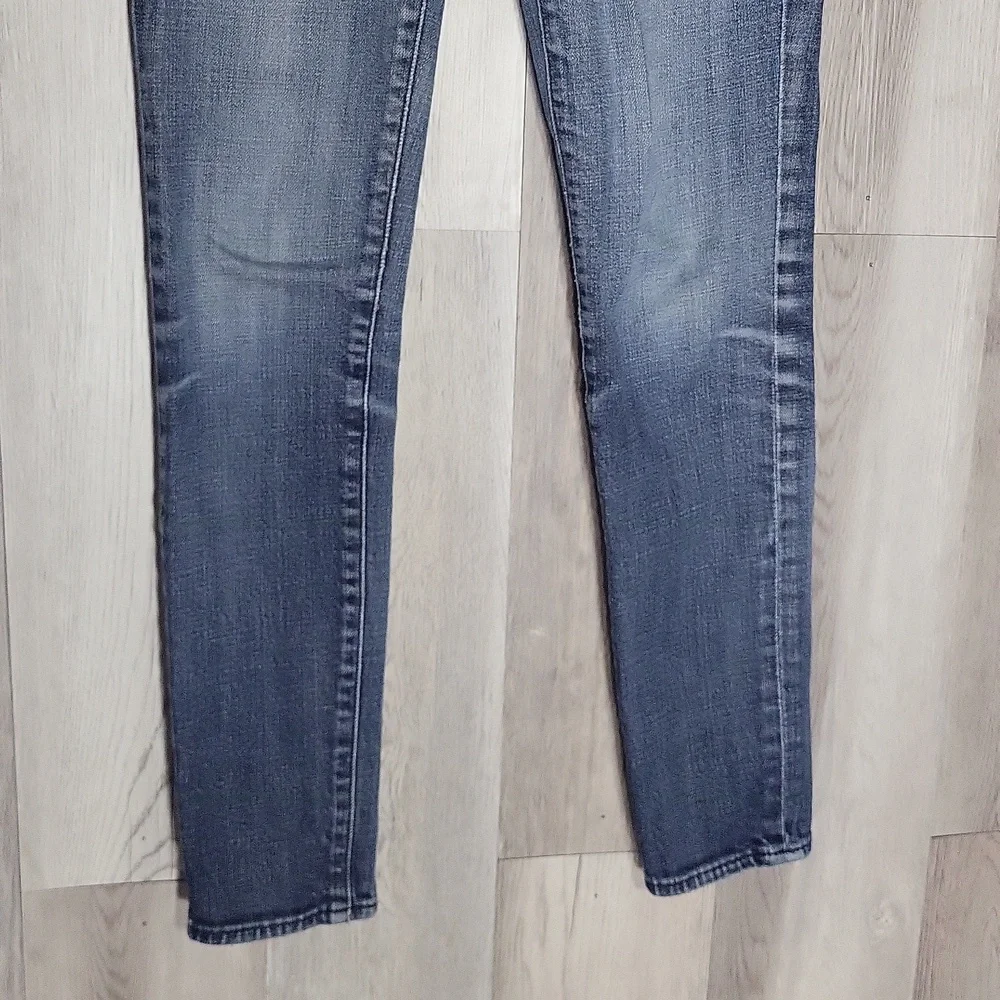 J Crew Womens 25 Toothpick Jeans‎ Skinny Tapered Denim Casual City Low Rise Y2K